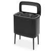 Bo Laundry Bin, 60L Matt Black 8710755200526 Brabantia 96dpi 1000x1000px 7 NR 22097