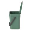 Sort & Go Waste Bin, 3L Fir Green 8710755129865 Brabantia 96dpi 1000x1000px 7 NR 21391