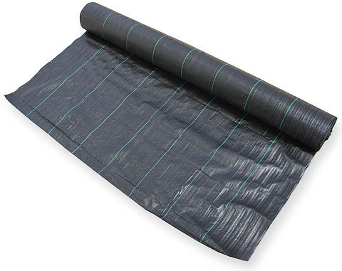 Tkaná agro mulčovací textilie černá - 90g/m², 1,60x100m