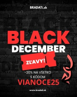 🎄✨ Vianoce sú za dverami a s nimi prichádza aj náš BLACK DECEMBER! Po celý mesiac berieš -20 % na prémiovú pánsku...