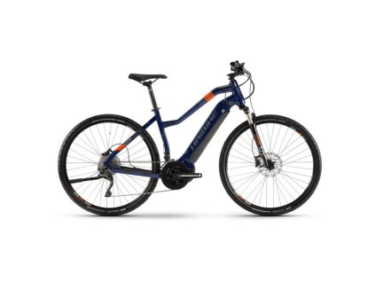 Haibike SDURO Cross 5.0 CST dámské i400Wh modrá/oranžová/titanová