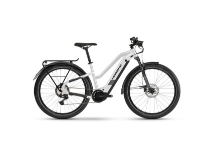 Haibike Trekking 8 i630Wh Trapez 12-r. XT trpitivá bílá 2021