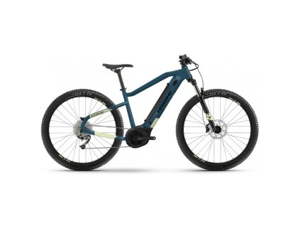 Haibike HardNine 5 500Wh 9-r. Alivio modrá/kanárková