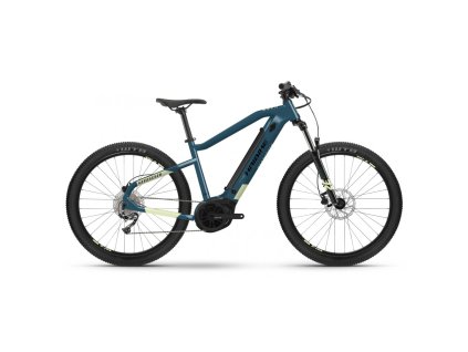 Haibike HardSeven 5 500Wh 9-r. Alivio modrá/kanárková