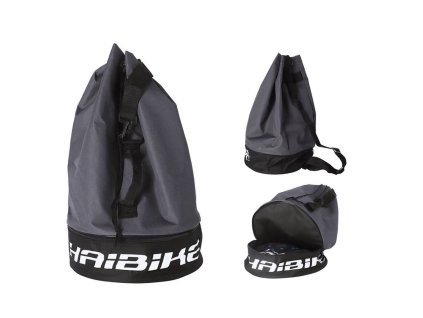 Haibike Sportovní taška Matchsack Haibike, šedá/cerná, 30x50cm