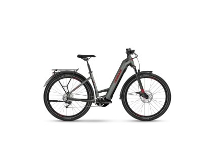 Haibike Trekking 5 Low olive/red - gloss 2023 akce Black Friday