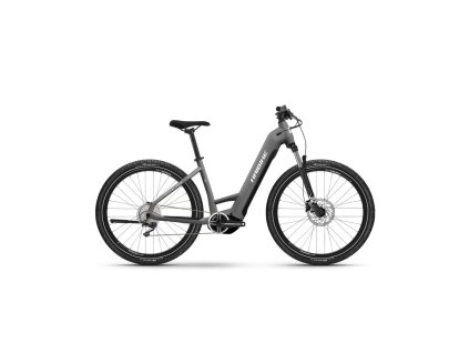 Haibike Trekking 4 Cross Low dark silver/pearl - matt 2023 akce Black Friday