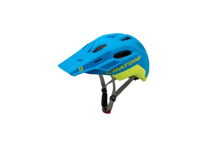 Helma CRATONI C-Maniac 2.0 Trail Blue/Lime Matt - L/XL (58-61cm)