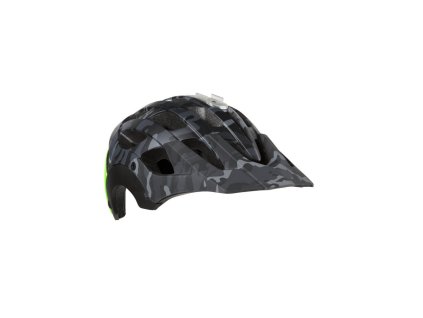 LAZER přilba MTB REVOLUTION Camo černá/Flash zelená M 55-59cm