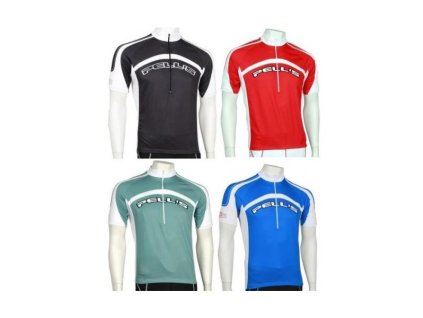 Cyklistický dres Pells 70 s černá, zelená