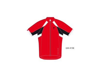 Cyklistický dres Specialized Performance Carbon červený