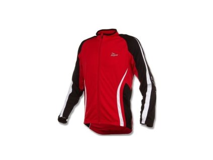 Rogelli Mura dres dlouhý rukáv red/black/white