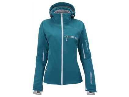 Salomon lyžařská bunda S Line II 3:1 jacket péřová W blue