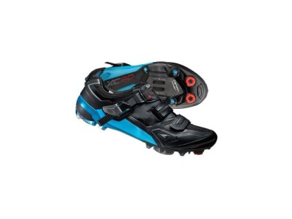 Cyklistické boty Shimano SH-XC90L černá/modrá vel. 45