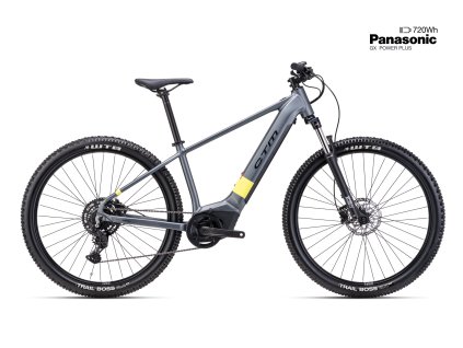 CTM PULZE GX - matná sivá / limetková