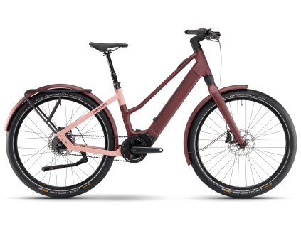 WINORA MY24 iRide PURE R5f MID red velvet matt rose tan matt 275Zoll 90 WPBR2