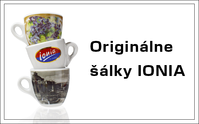 Originálne šálky Ionia