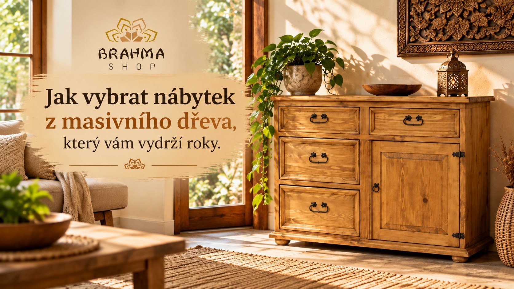 Jak vybrat nábytek z masivního dřeva, který vám vydrží roky