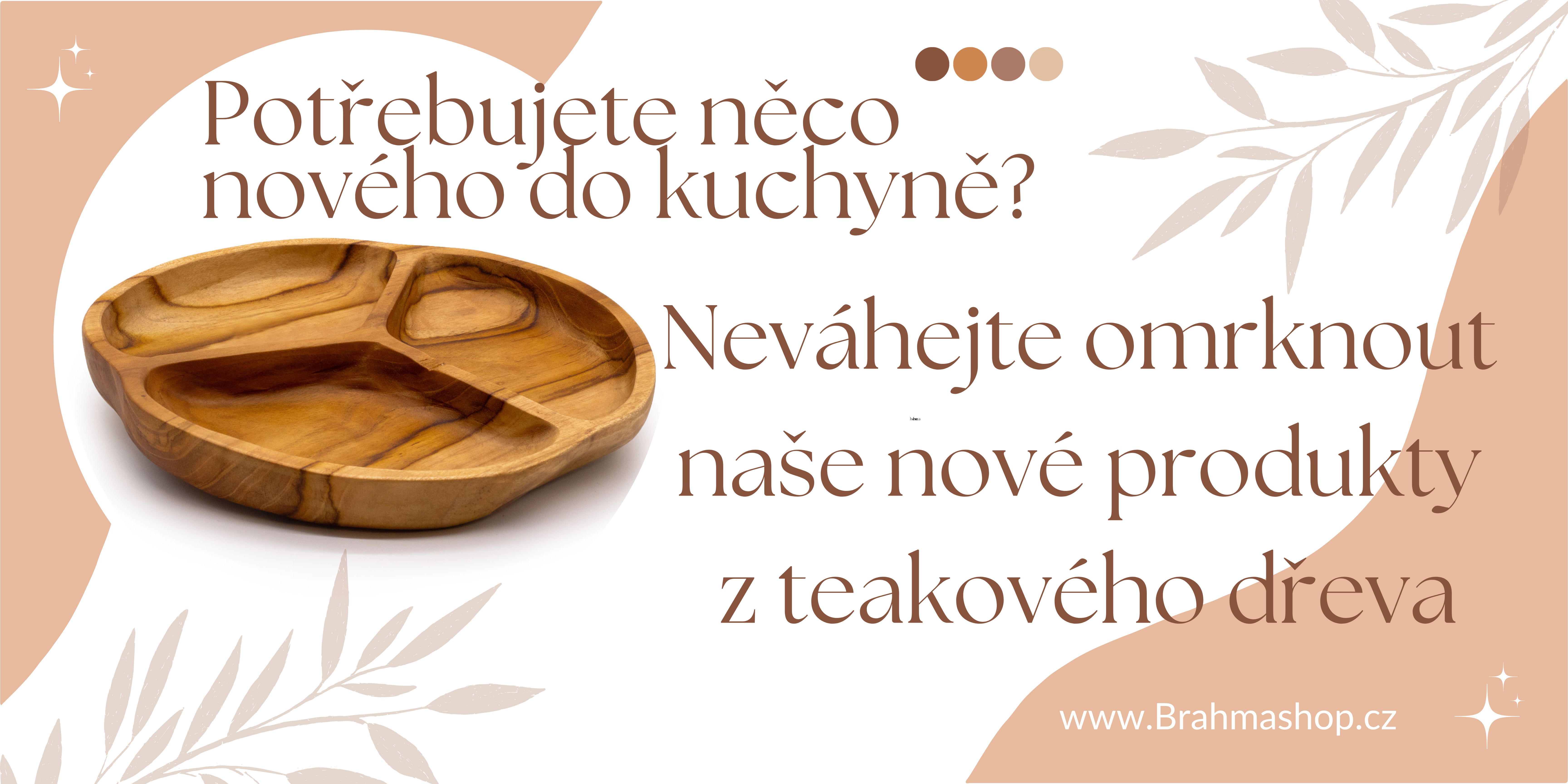 Teakové misky