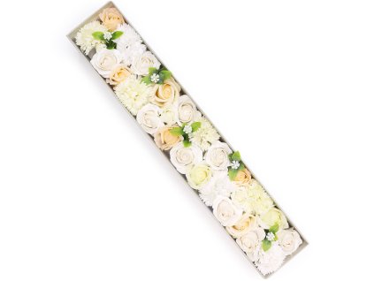 Extra Dlouhý Box - Svatba - Bílý a Ivory