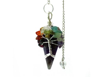 Magické Kyvadlo - 7 Čaker - Ametyst