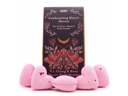 Dárková Sada Srdíček do Koupele - Kouzelné Srdce