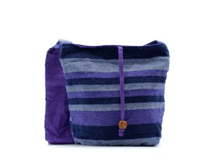 Nepálská Popruhová Taška - Hluboké Moře - Modrá