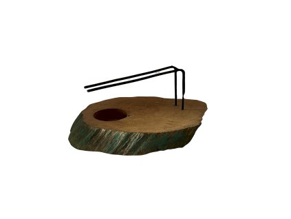 Stojan na Palo Santo - Zelené Vymývané Dřevo Gamal