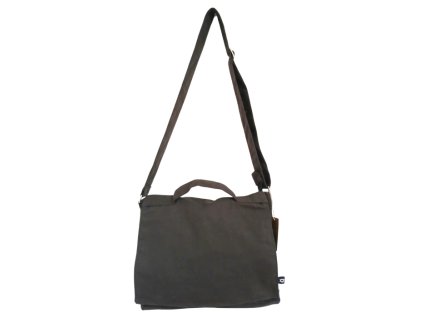 Bavlněná Plátěná Taška Messenger - Uhlová