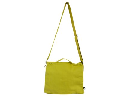 Bavlněná Plátěná Taška Messenger - Hořčičná