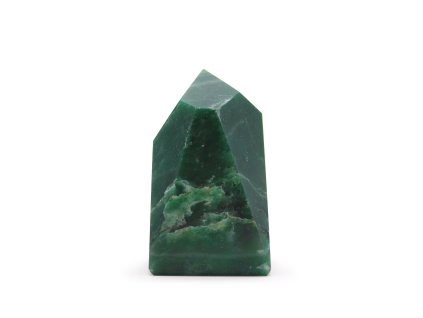 Velké Balení Hrotů z Drahých Kamenů cca 6cm (0.5kg) - Indický Nefrit (cca 8 kusů)