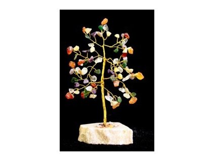 Stromek Štěstí - Mix - 80 Kamínků