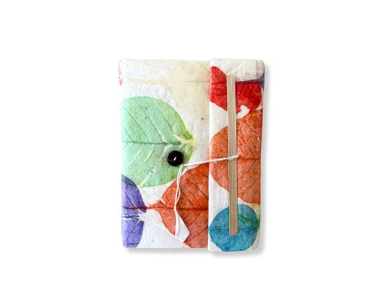 Velký Lokta Zápisník - Barevné Listy (21x15cm) - 45 listů