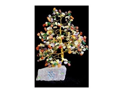 Stromek Štěstí - Mix - 320 Kamínků