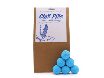 Dárkové Balení Šumivých Kuliček do Koupele 350g - Ylang & Patchouli