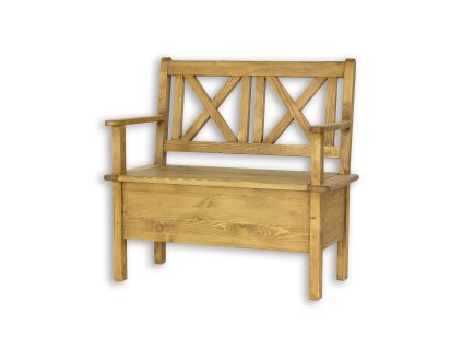 Narożnik sosnowy NR700 (Barva sosna biała patyna, Šířka, Výška, Hloubka, Hmotnost 120, 96, 53, 37 kg)