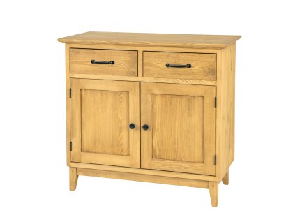 Komoda sosnowa KD714 (Barva sosna jasny wosk, Šířka, Výška, Hloubka, Hmotnost 90, 85, 43, 40 kg)