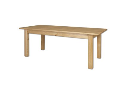 Stół sosnowy ST107 (Barva sosna dąb, Šířka, Výška, Hloubka, Hmotnost 200, 77, 90, 46 kg)