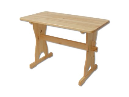 Stół sosnowy ST103 (Barva sosna dąb, Šířka, Výška, Hloubka, Hmotnost 120, 75, 60, 20 kg)