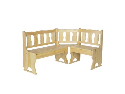 Narożnik sosnowy NR101 (Barva sosna surowy nielakierowany, Šířka, Výška, Hloubka, Hmotnost 150, 86, 110, 37 kg)