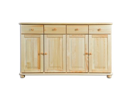 Komoda sosnowa KD165 (Barva sosna dąb, Šířka, Výška, Hloubka, Hmotnost 165, 92, 42, 58 kg)