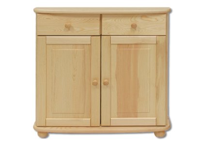 Komoda sosnowa KD142 (Barva sosna grey, Šířka, Výška, Hloubka, Hmotnost 85, 92, 42, 30 kg)