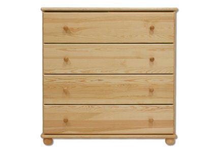 Komoda sosnowa KD119 (Barva sosna olcha, Šířka, Výška, Hloubka, Hmotnost 100, 100, 47, 50 kg)