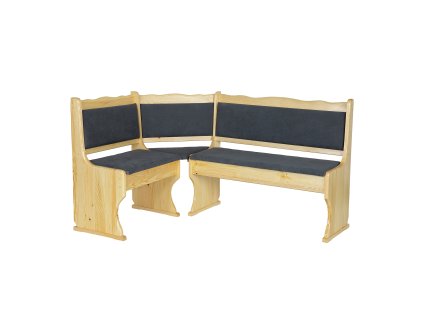 Narożnik sosnowy NR107 (Barva sosna olcha, Šířka, Výška, Hloubka, Hmotnost 150, 86, 110, 45 kg)