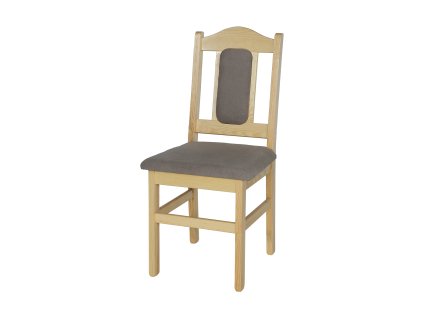 Krzesło sosnowe KT102 (Barva sosna orzech, Šířka, Výška, Hloubka, Hmotnost 35, 45/95, 42, 6 kg)