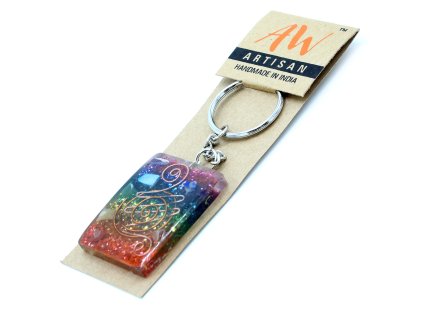 Orgonitová Klíčenka - Měď a Chakra - Ochrana Domova