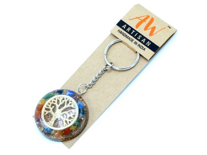 Orgonitová Klíčenka - Chakra - Strom Života