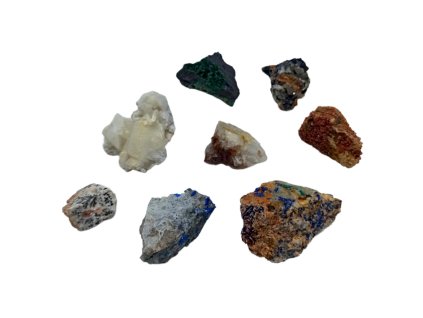 Vzorky Minerálů - Mix (cca 20 kusů)