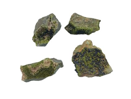 Vzorky Minerálů - Epidot (cca 10 kusů)