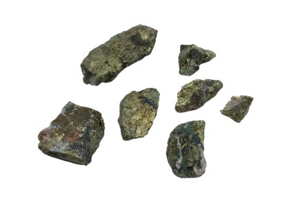 Vzorky Minerálů - Chalkopyrit (cca 35-66 kusů)